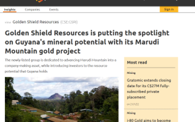 Proactive Investors | Spotlight on Guyana